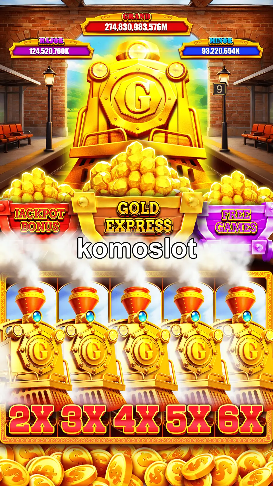 komoslot Tangkapan Layar - APK Resmi